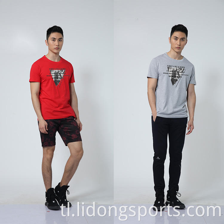 Mababang MOQ Pasadyang blangko Plain Cotton Tshirt Pagpi-print T-Shirt Oversized Tshirt gamit ang Iyong Sariling logo